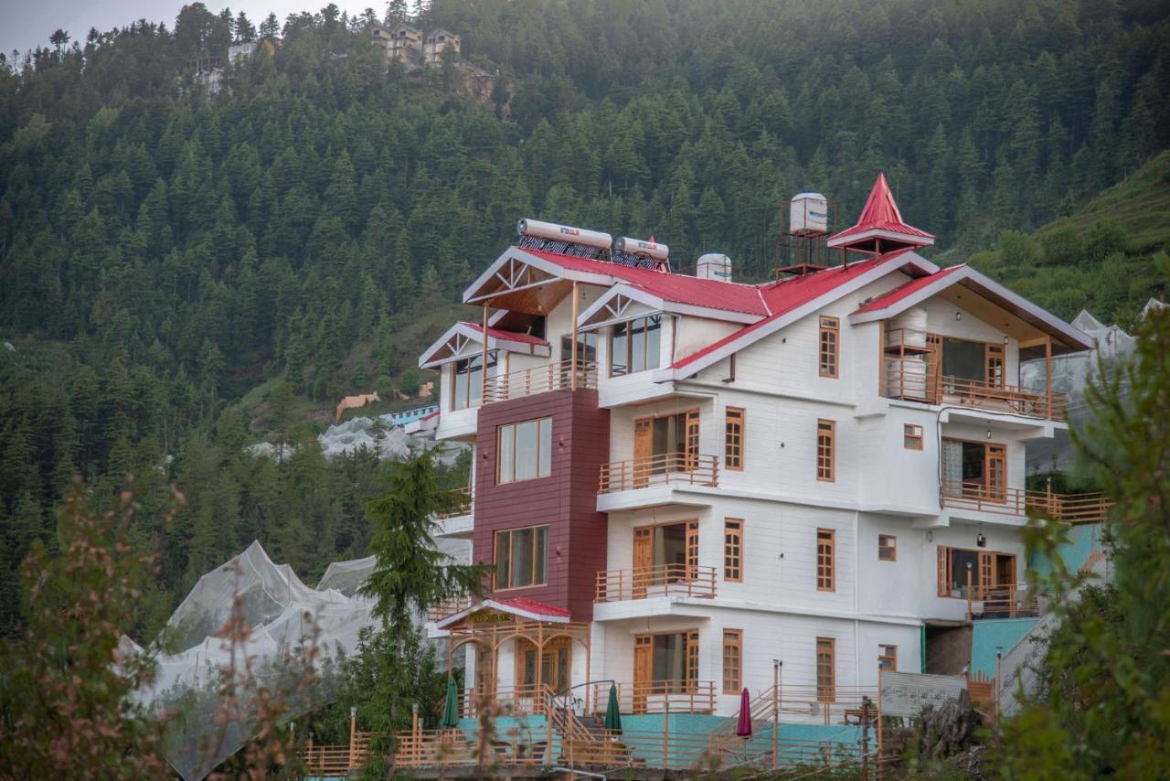 Wood Crista Kufri Near An Apple Orchard Hotel Екстериор снимка